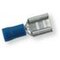 Isolierter Verbinder 7,7x0,8 mm blau